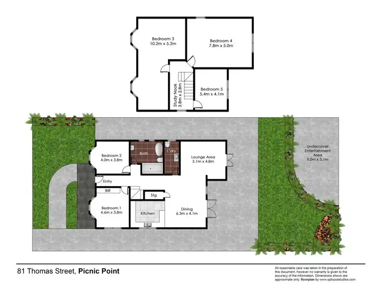 Floorplan of Homely house listing, 81 Thomas Street, Picnic Point NSW 2213