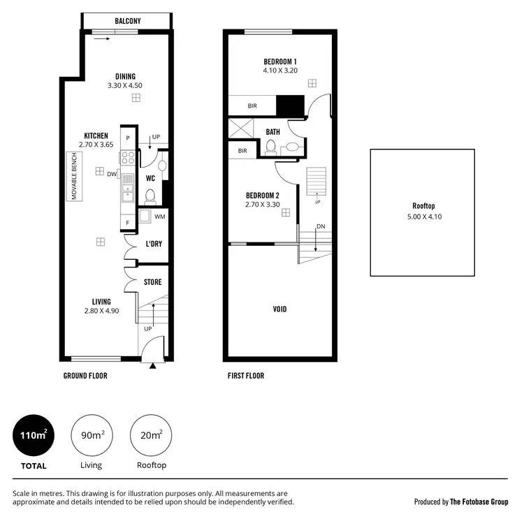 Floorplan of Homely apartment listing, 42/237 Wakefield Street, Adelaide SA 5000