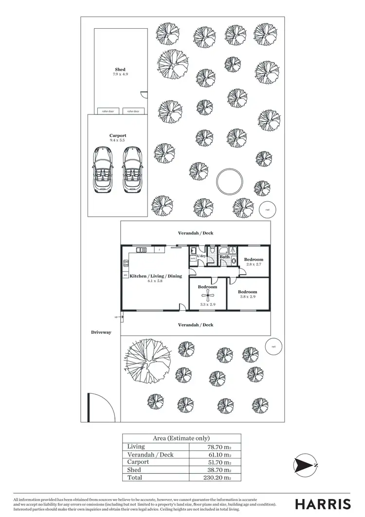 Floorplan of Homely house listing, 16 Darwalla Road, Aldinga Beach SA 5173