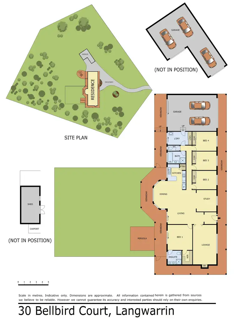 Floorplan of Homely house listing, 30 Bellbird Court, Langwarrin VIC 3910