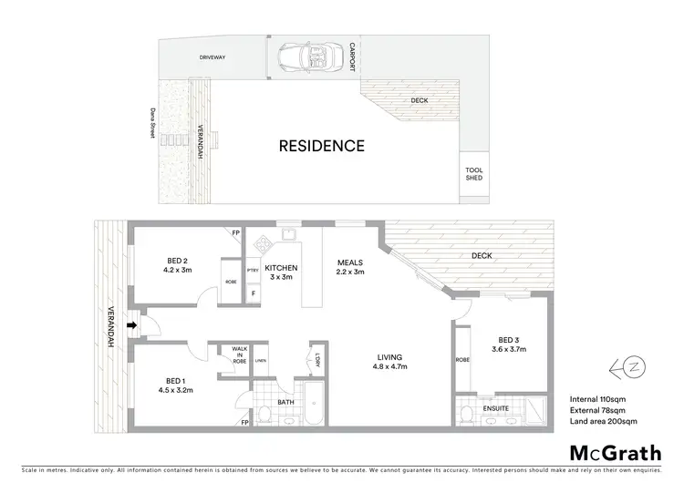 Floorplan of Homely house listing, 713 Dana Street, Ballarat Central VIC 3350