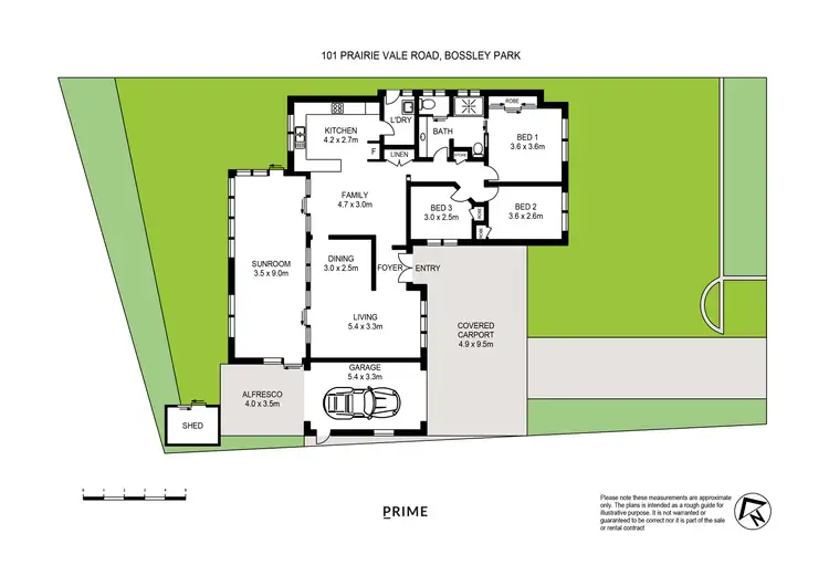 Floorplan of Homely house listing, 101 Prairievale Road, Bossley Park NSW 2176