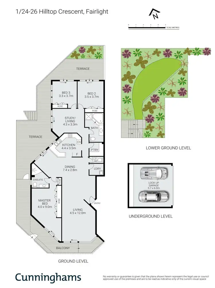 Floorplan of Homely apartment listing, 1/24-26 Hilltop Crescent, Fairlight NSW 2094