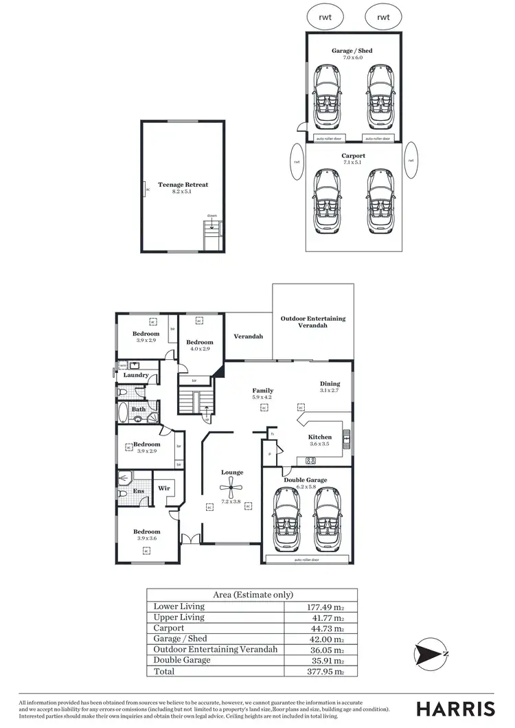 Floorplan of Homely house listing, 17 Kauri Road, Hawthorndene SA 5051