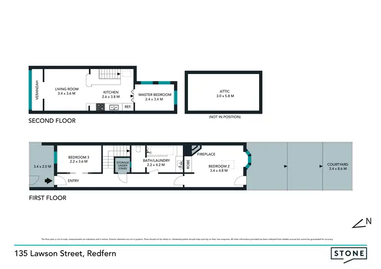 Floorplan of Homely house listing, 135 Lawson Street, Redfern NSW 2016