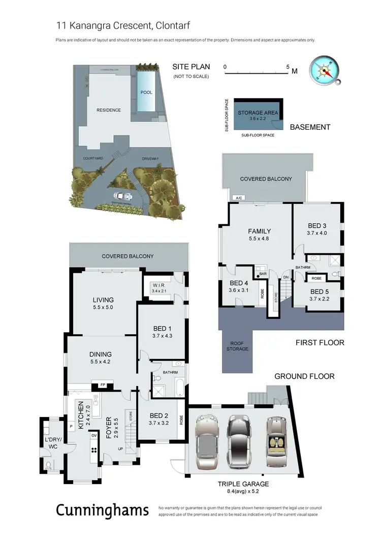 Floorplan of Homely house listing, 11 Kanangra Crescent, Clontarf NSW 2093