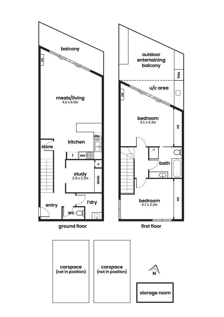 Floorplan of Homely apartment listing, 5/11-19 Ferguson Street, Williamstown VIC 3016