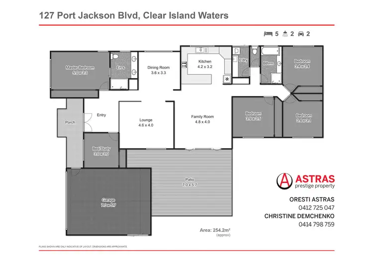 Floorplan of Homely house listing, 127 Port Jackson Boulevard, Clear Island Waters QLD 4226
