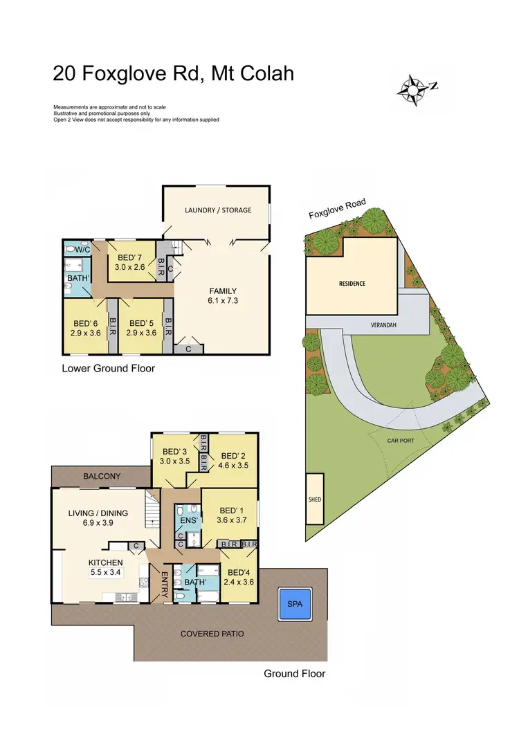 Floorplan of Homely house listing, 20 Foxglove Road, Mount Colah NSW 2079