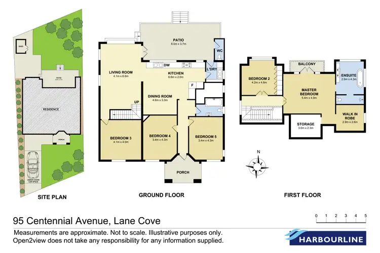 Floorplan of Homely house listing, 95 Centennial Avenue, Lane Cove NSW 2066