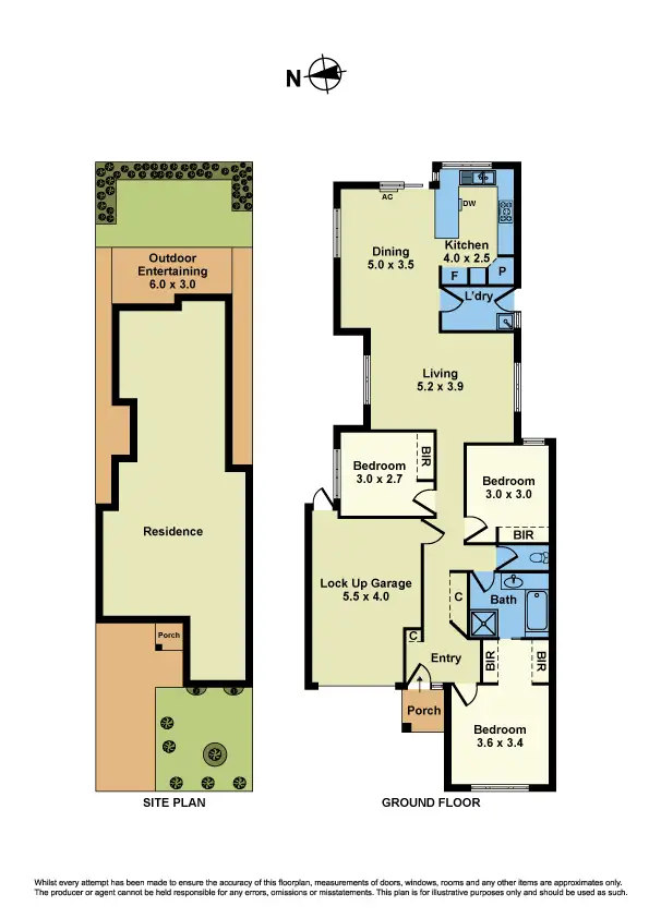 Floorplan of Homely house listing, 83 Paxton Street, South Kingsville VIC 3015