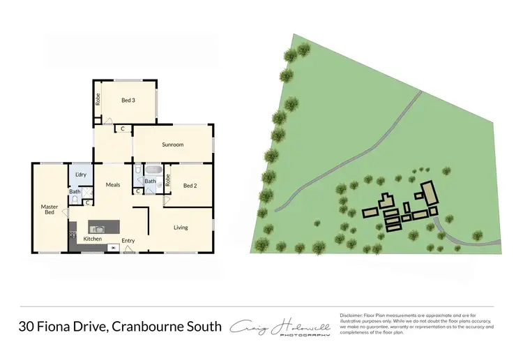 Floorplan of Homely house listing, 30 Fiona Drive, Cranbourne South VIC 3977
