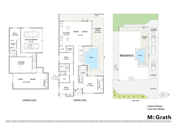 Floorplan of Homely land listing, 37 Afton Way, Mount Louisa QLD 4814