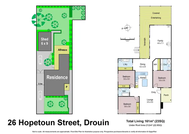 Floorplan of Homely house listing, 26 Hopetoun Road, Drouin VIC 3818