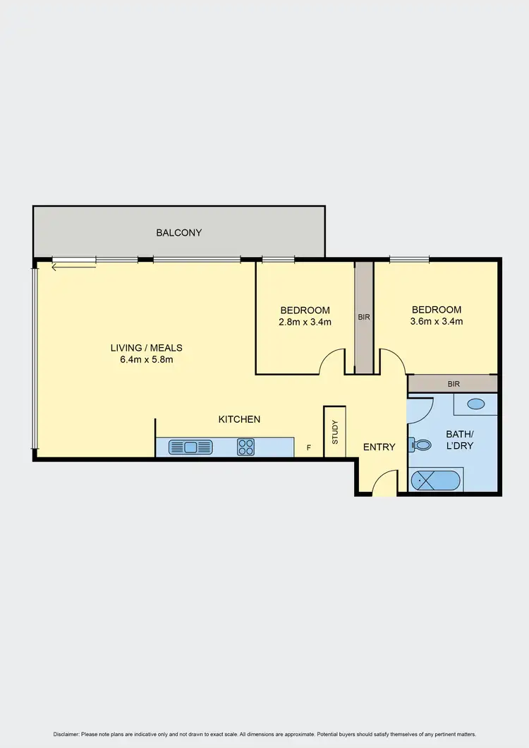 Floorplan of Homely apartment listing, 301/250 Barkly Street, Footscray VIC 3011