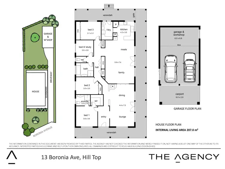 Floorplan of Homely house listing, 13 Boronia Avenue, Hill Top NSW 2575