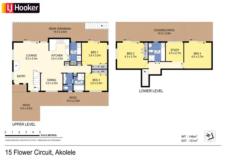 Floorplan of Homely house listing, 15 Flower Circuit, Akolele NSW 2546