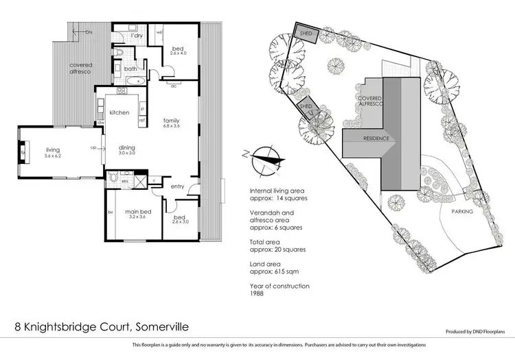 Floorplan of Homely house listing, 8 Knightsbridge Court, Somerville VIC 3912