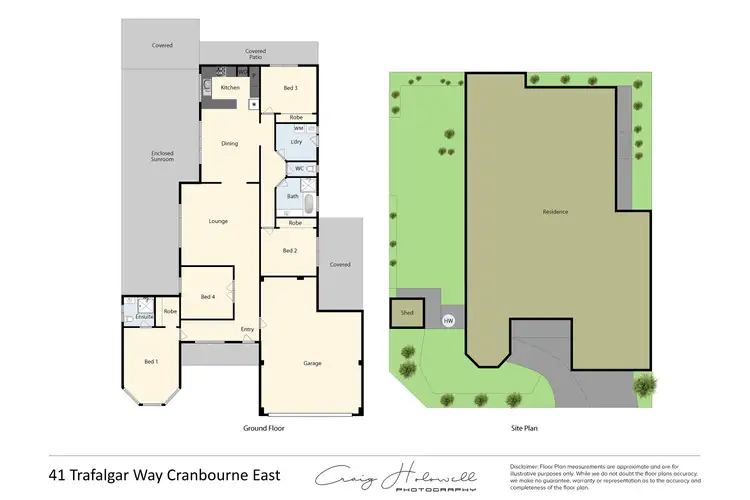 Floorplan of Homely house listing, 41 Trafalgar Way, Cranbourne East VIC 3977