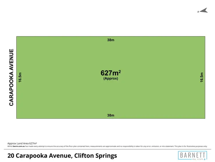 Floorplan of Homely land listing, 20 Carapooka Avenue, Clifton Springs VIC 3222