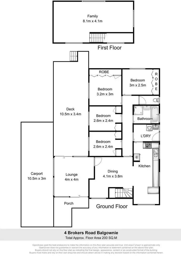 Floorplan of Homely house listing, 4 Brokers Road, Balgownie NSW 2519
