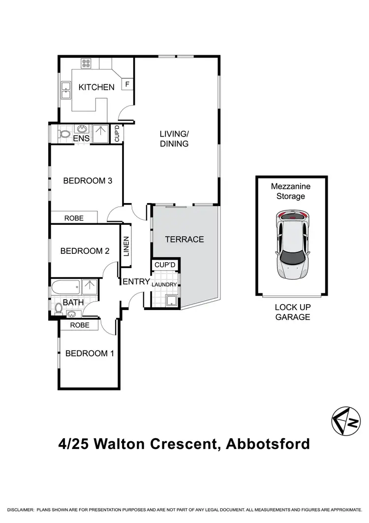 Floorplan of Homely apartment listing, 4/25 Walton Crescent, Abbotsford NSW 2046