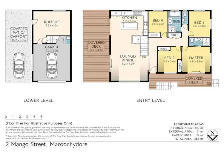 Floorplan of Homely house listing, 2 Mango Street, Maroochydore QLD 4558