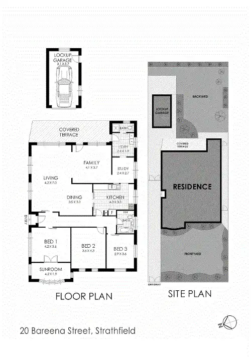 Floorplan of Homely house listing, 20 Bareena Street, Strathfield NSW 2135