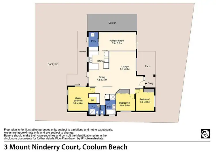 Floorplan of Homely house listing, 3 Mount Ninderry Court, Coolum Beach QLD 4573