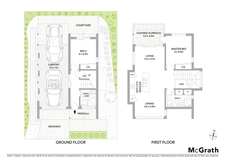 Floorplan of Homely townhouse listing, 1/7 Bunya Place, Currimundi QLD 4551