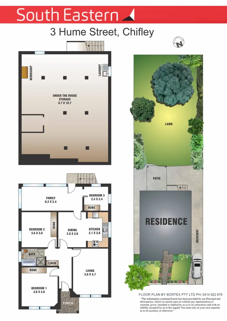 Floorplan of Homely house listing, 3 Hume Street, Chifley NSW 2036