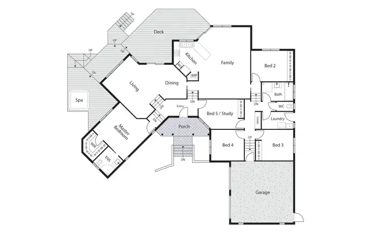 Floorplan of Homely house listing, 16 Clem Hill Street, Gordon ACT 2906
