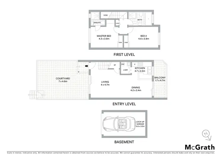 Floorplan of Homely townhouse listing, 41/102 Crimea Road, Marsfield NSW 2122