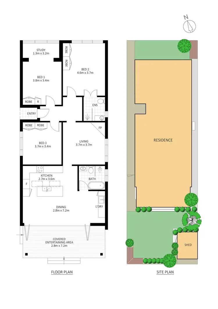 Floorplan of Homely house listing, 20 Smith Street, Tempe NSW 2044