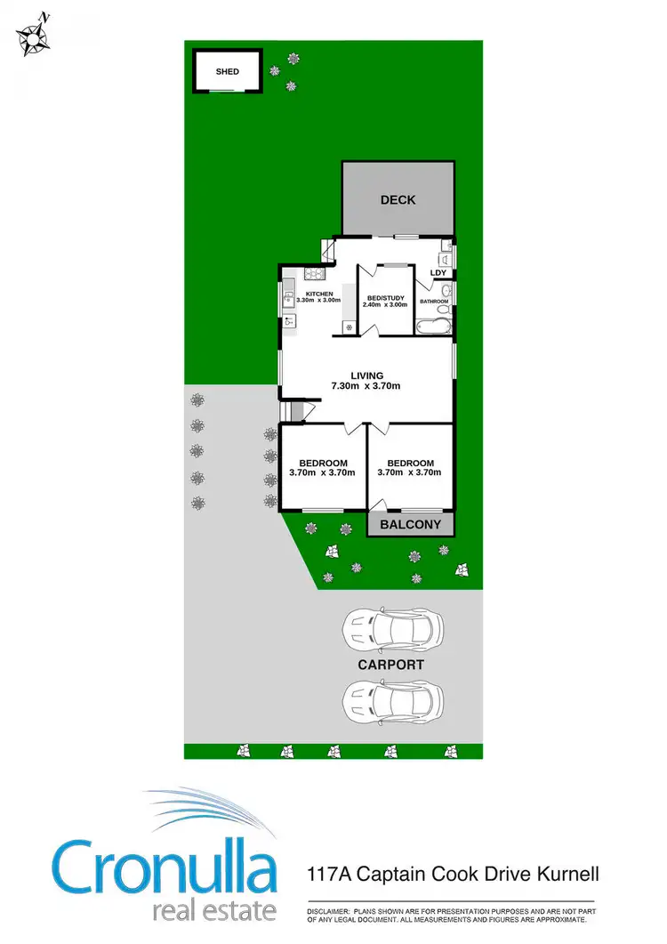 Floorplan of Homely house listing, 117A Captain Cook Drive, Kurnell NSW 2231