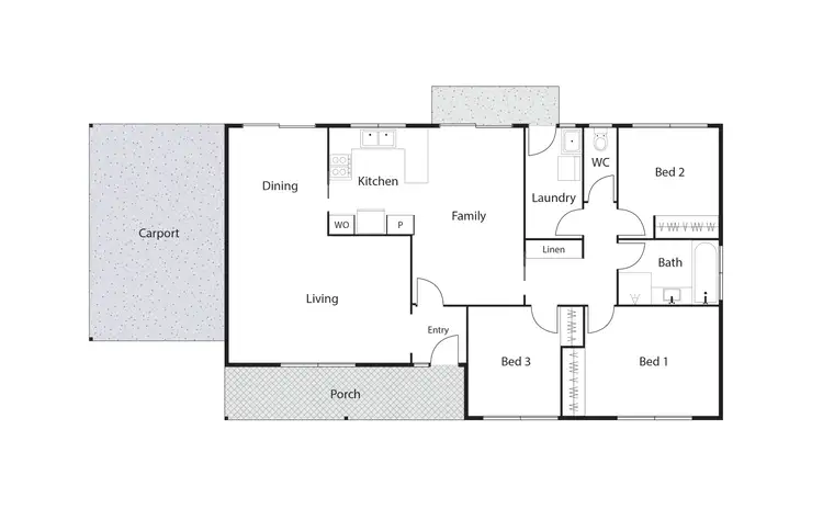 Floorplan of Homely house listing, 87 Werriwa Crescent, Isabella Plains ACT 2905