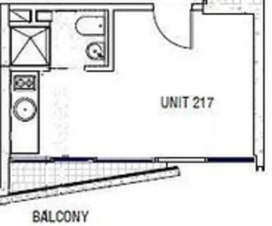 Floorplan of Homely apartment listing, 217/1 Queens Avenue, Hawthorn VIC 3122