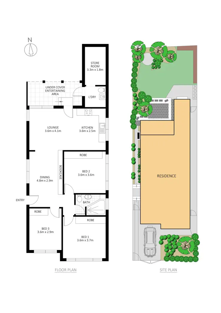 Floorplan of Homely house listing, 19 Barden Street, Tempe NSW 2044