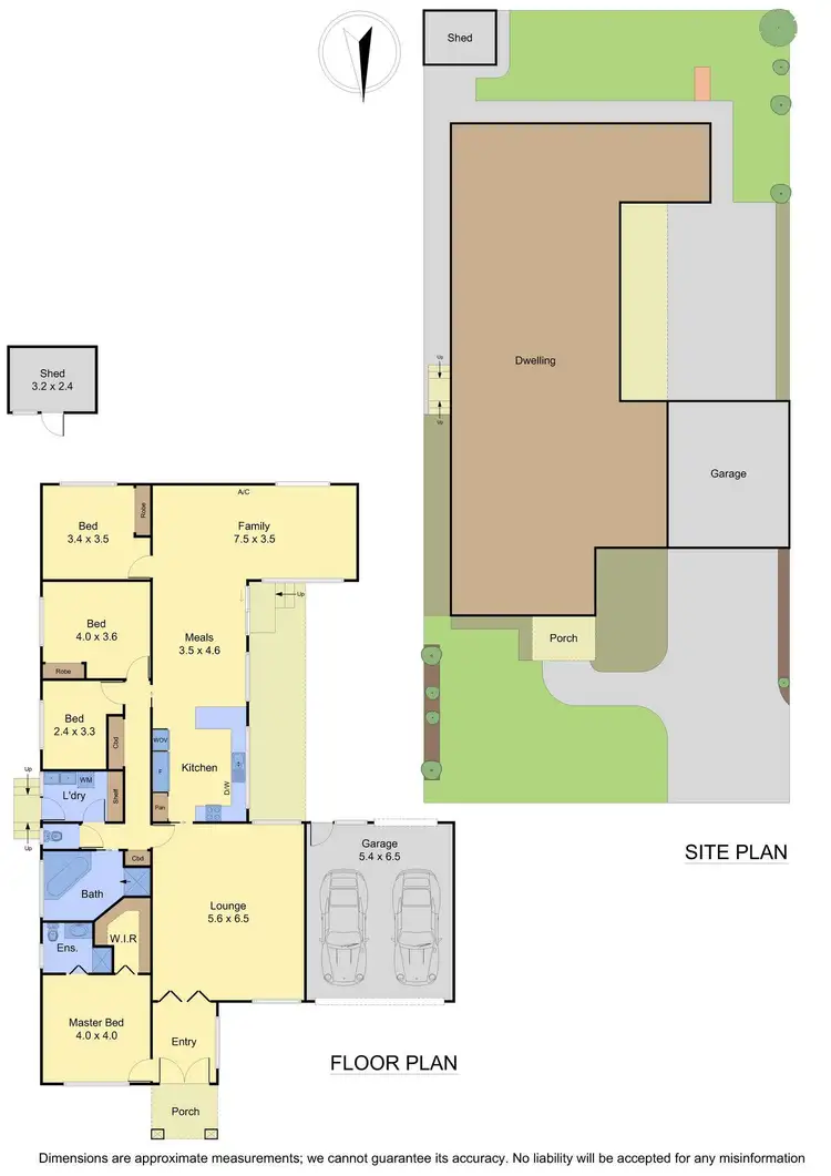 Floorplan of Homely house listing, 7 Blossom Park Drive, Mill Park VIC 3082