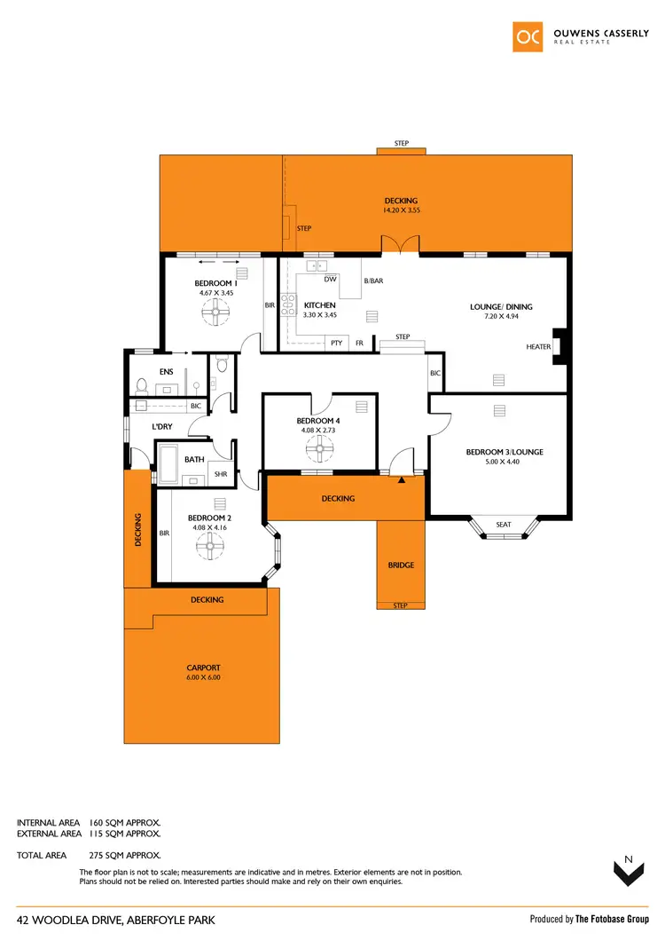 Floorplan of Homely house listing, 42 Woodlea Drive, Aberfoyle Park SA 5159
