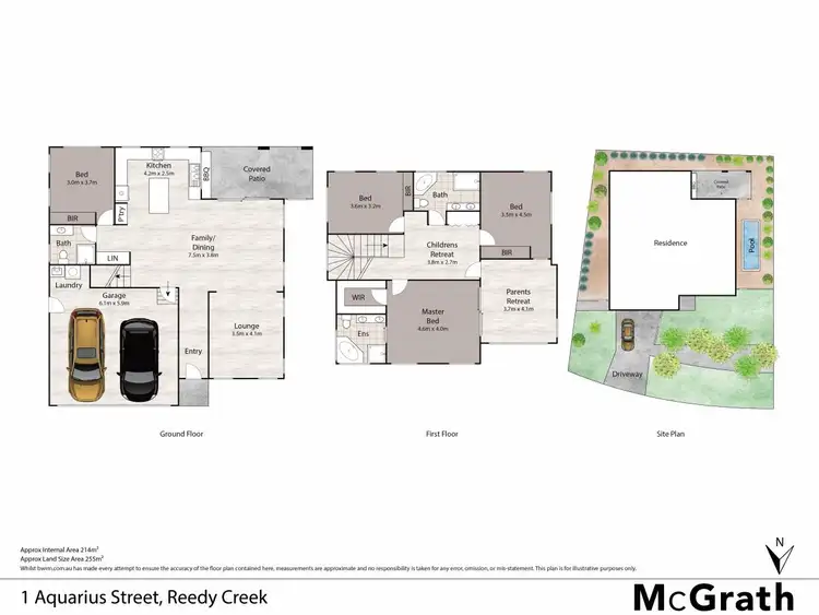 Floorplan of Homely house listing, 1 Aquarius Street, Reedy Creek QLD 4227