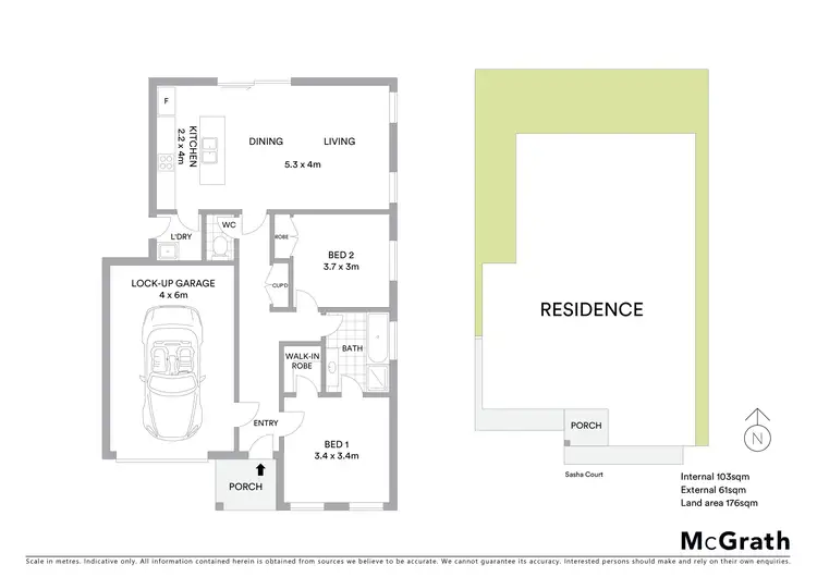 Floorplan of Homely house listing, 4 Sasha Court, Sebastopol VIC 3356