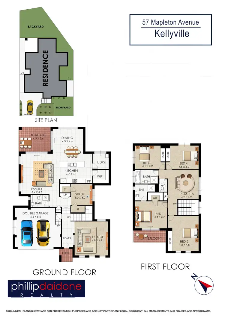 Floorplan of Homely house listing, 57 Mapleton Avenue, Kellyville NSW 2155