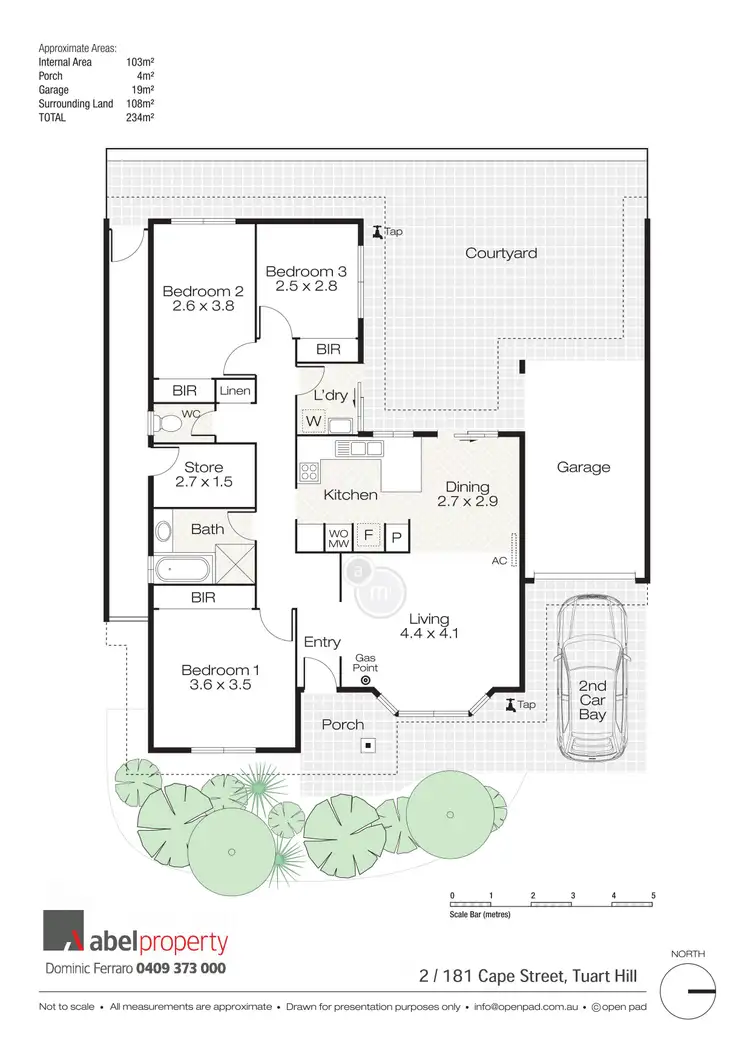 Floorplan of Homely villa listing, 2/181 Cape Street, Tuart Hill WA 6060