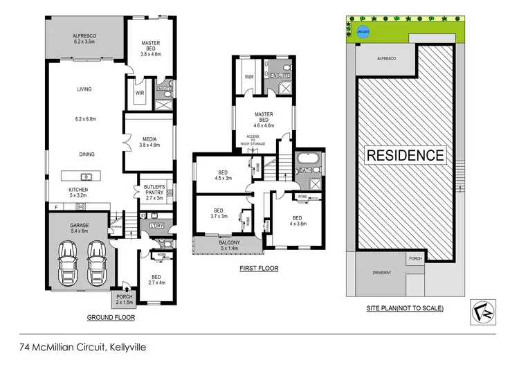 Floorplan of Homely house listing, 74 McMillian Circuit, North Kellyville NSW 2155