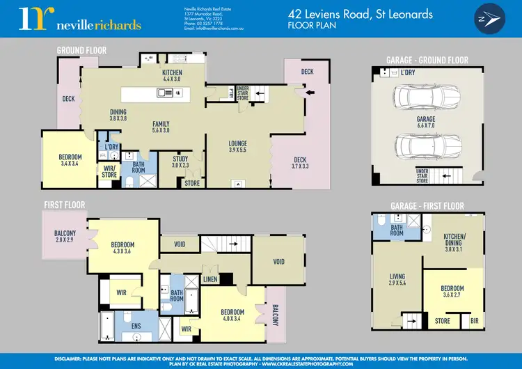 Floorplan of Homely house listing, 42 Leviens Road, St Leonards VIC 3223