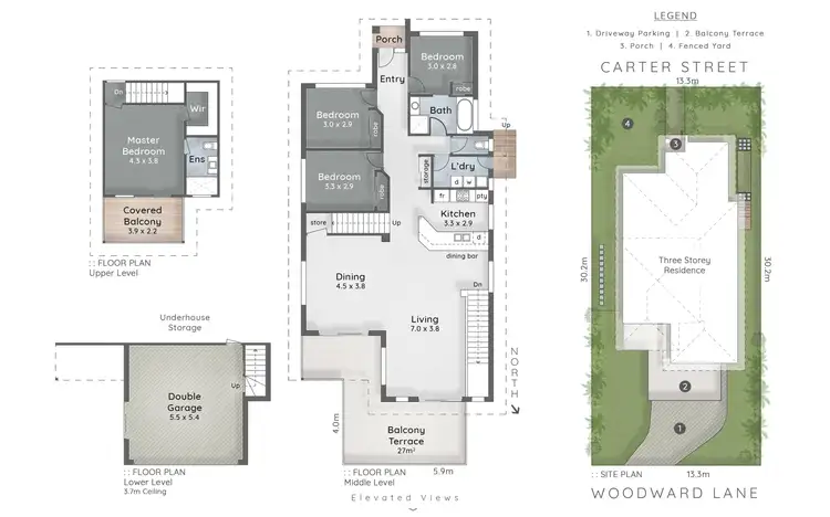 Floorplan of Homely house listing, 28 Carter Street, Pacific Pines QLD 4211