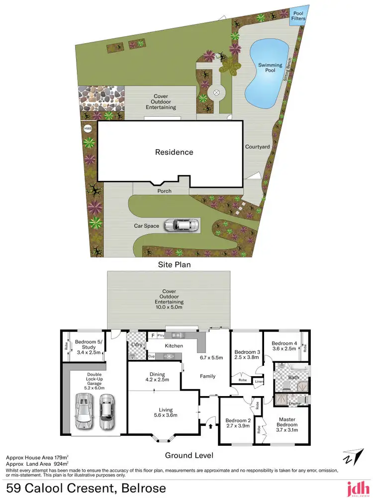 Floorplan of Homely house listing, 59 Calool Crescent, Belrose NSW 2085