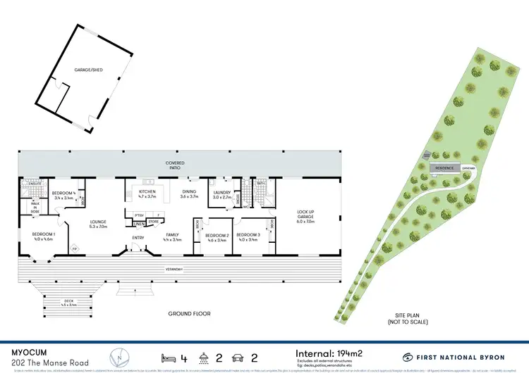 Floorplan of Homely house listing, 202 The Manse Road, Myocum NSW 2481