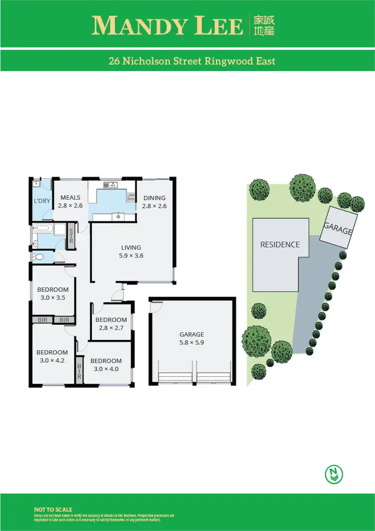 Floorplan of Homely house listing, 26 Nicholson Street, Ringwood East VIC 3135